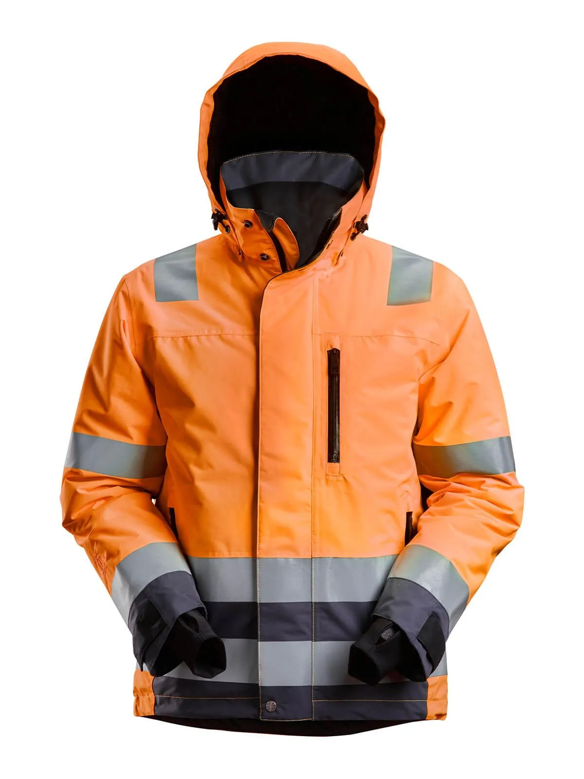 1132&#x20;High&#x20;Vis&#x20;Workjacket&#x20;Allroundwork&#x20;Waterproof&#x20;-&#x20;Snickers