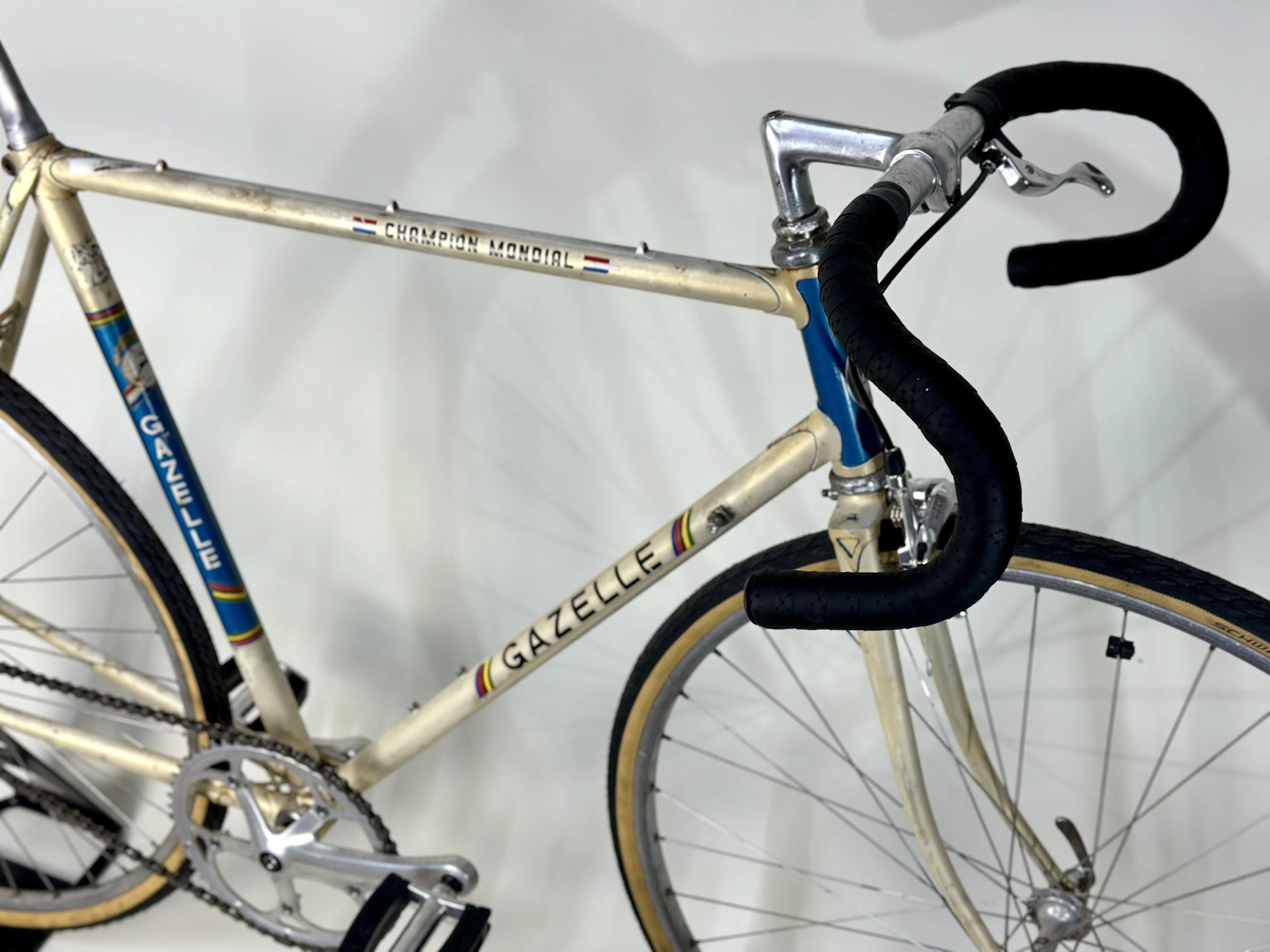 1974 Gazelle Champion Mondial Reynolds 531 56cm Single speed