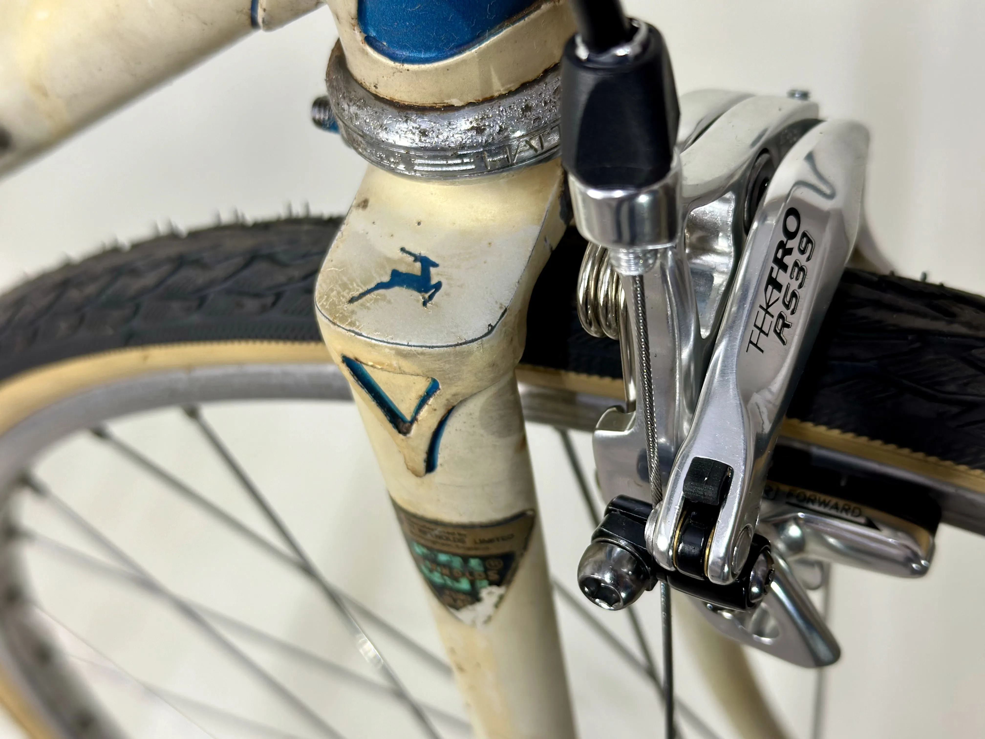 1974 Gazelle Champion Mondial Reynolds 531 56cm Single speed