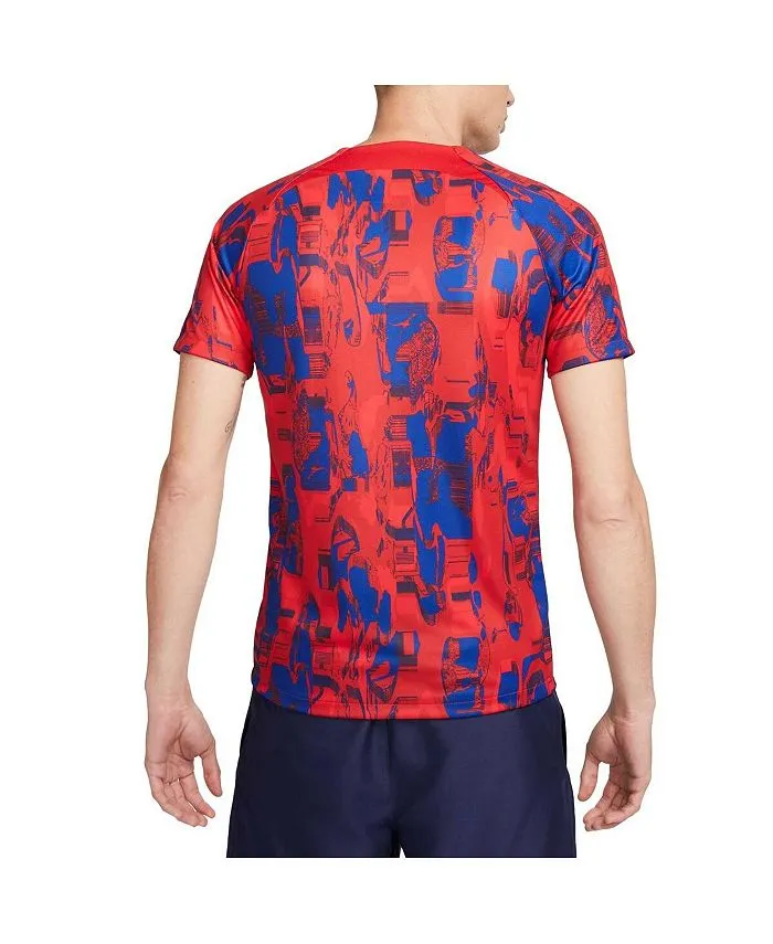 Atletico Madrid 2023/24 Academy Pro Nike Men's Red Pre-Match Jersey, Red
