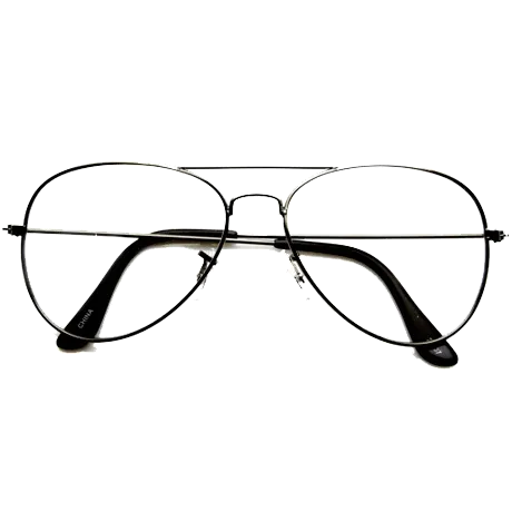 Aviator Clear Glasses