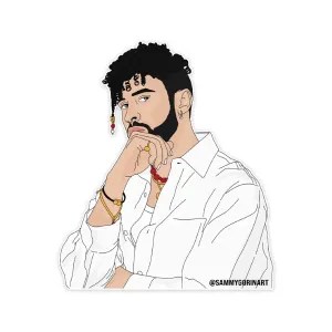 Bad Bunny Profile Sticker