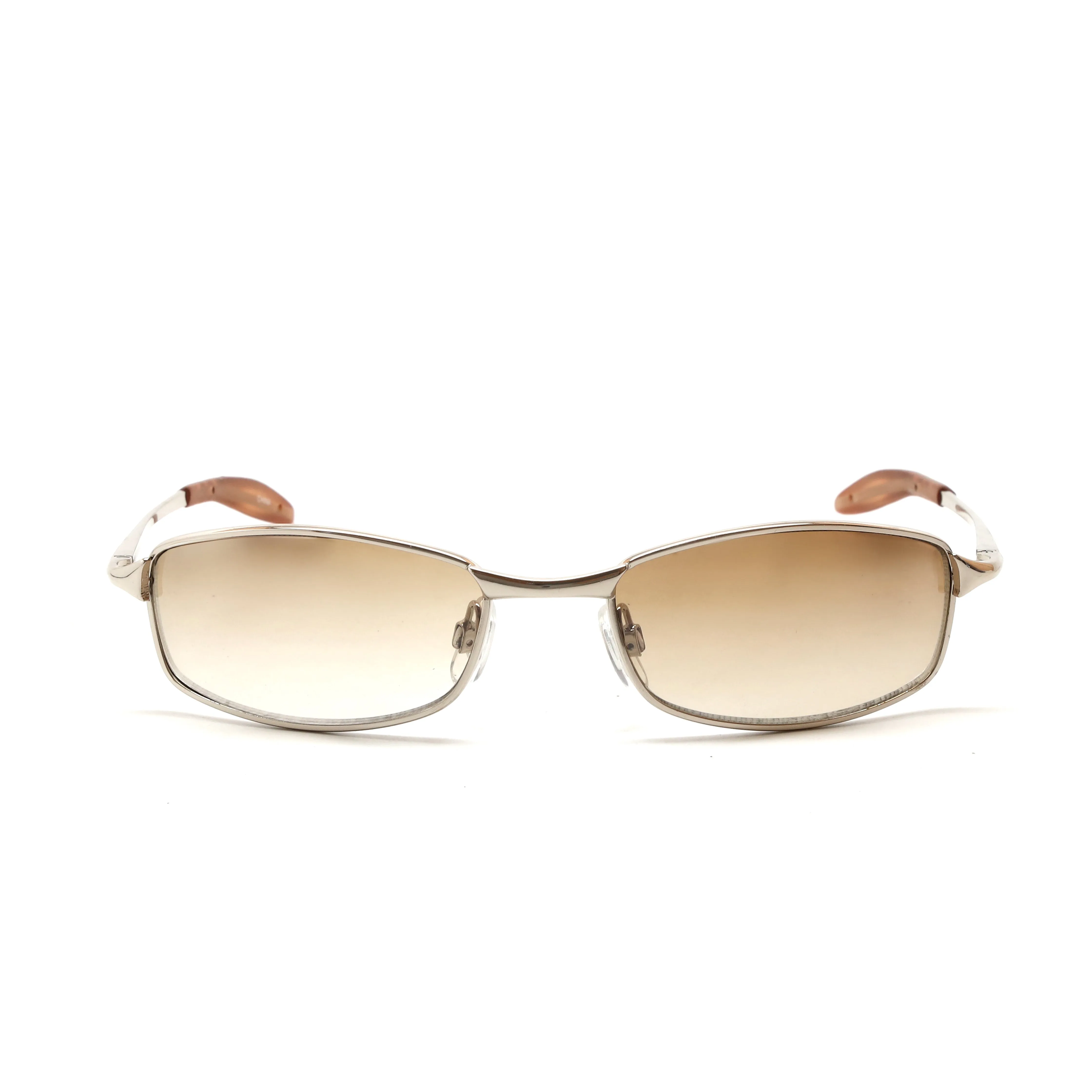 Deluxe Classic Vintage 90s Wire Frame Deadstock Sunglasses - Brown