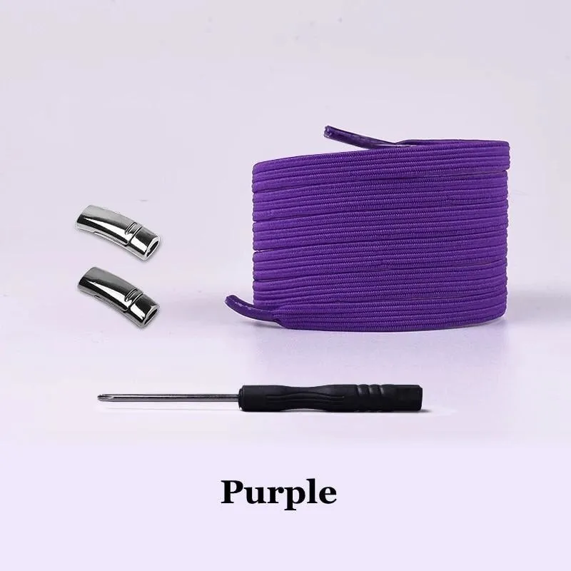 Elastic No Tie Shoelaces With Magnetic Buckle
