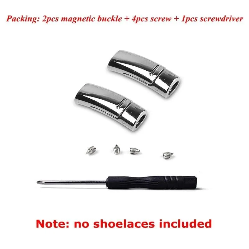 Elastic No Tie Shoelaces With Magnetic Buckle