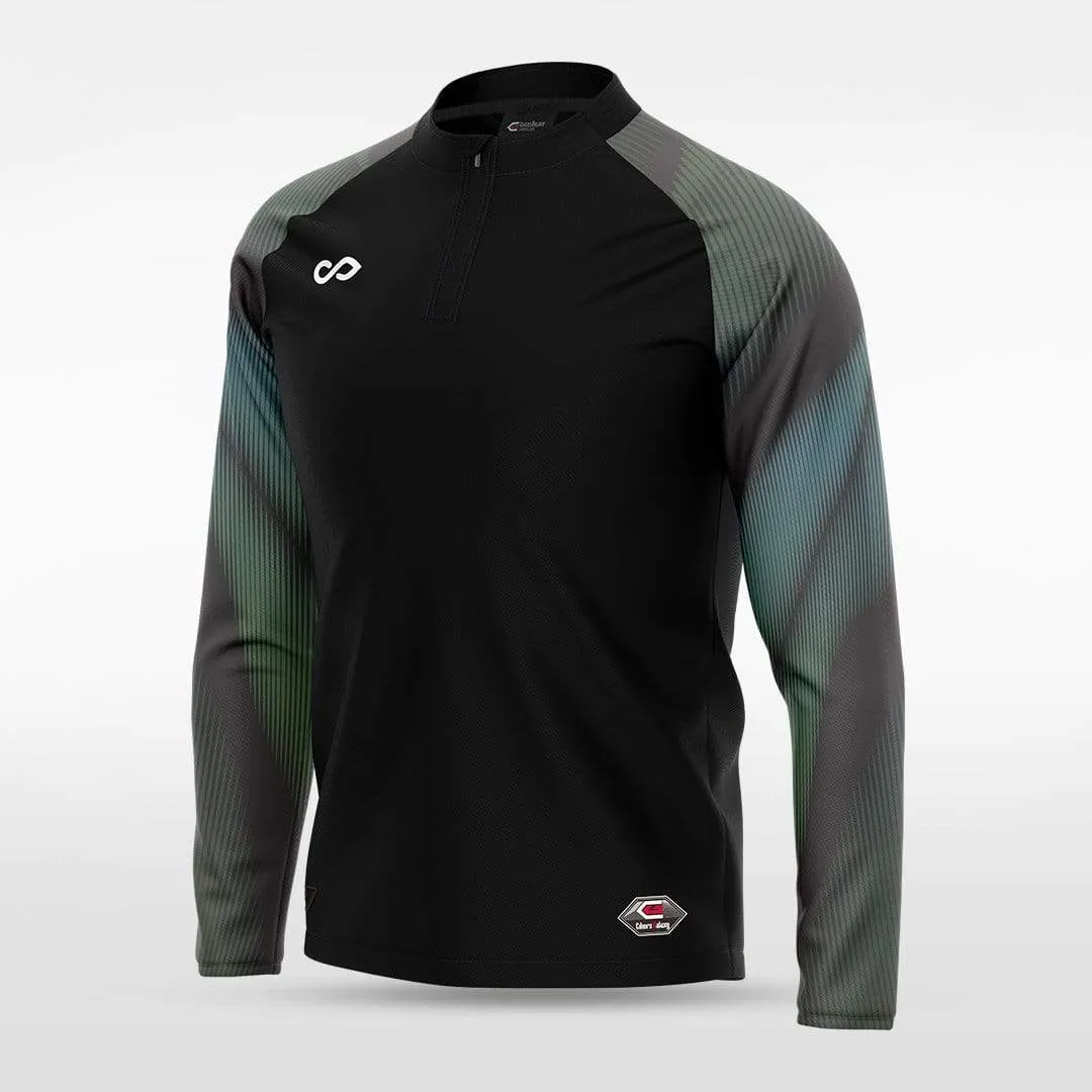 Embrace Aurora - Customized Men's 1/4 Zip Jacket