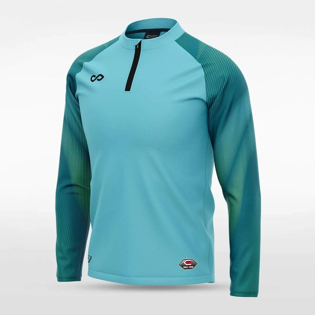 Embrace Aurora - Customized Men's 1/4 Zip Jacket