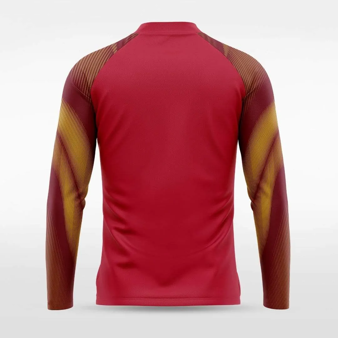 Embrace Aurora - Customized Men's 1/4 Zip Jacket