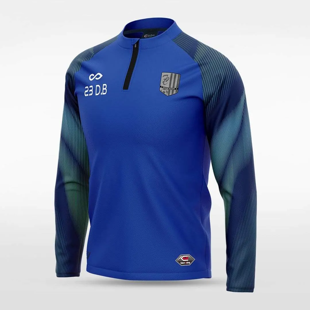 Embrace Aurora - Customized Men's 1/4 Zip Jacket