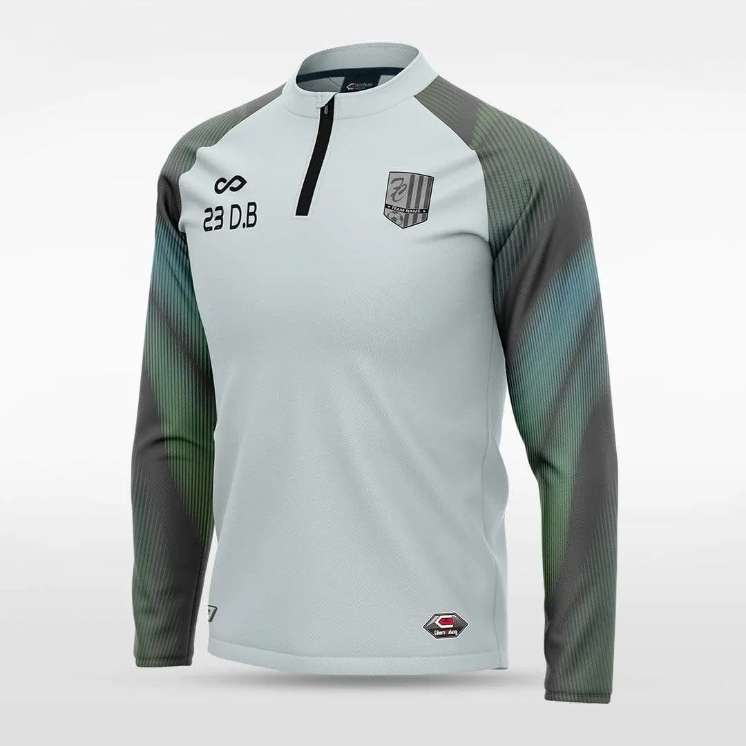 Embrace Aurora - Customized Men's 1/4 Zip Jacket
