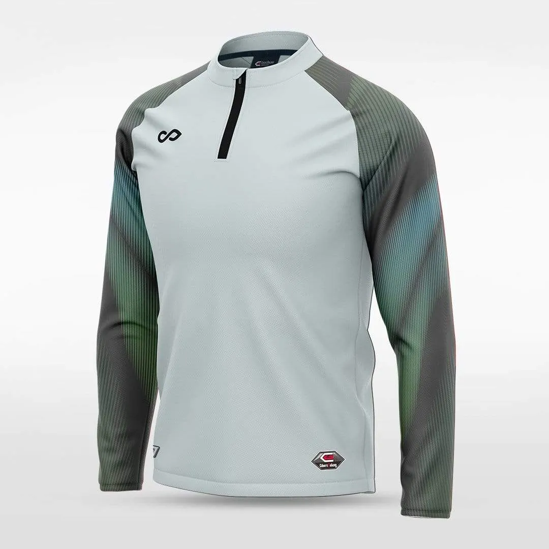 Embrace Aurora - Customized Men's 1/4 Zip Jacket