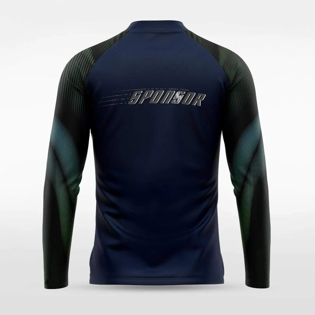 Embrace Aurora - Customized Men's 1/4 Zip Jacket