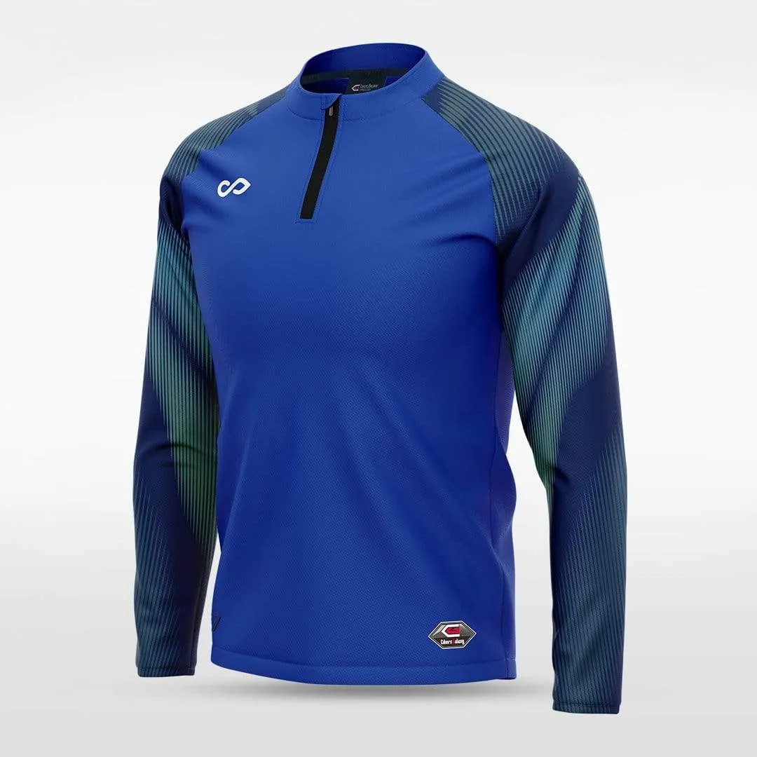 Embrace Aurora - Customized Men's 1/4 Zip Jacket