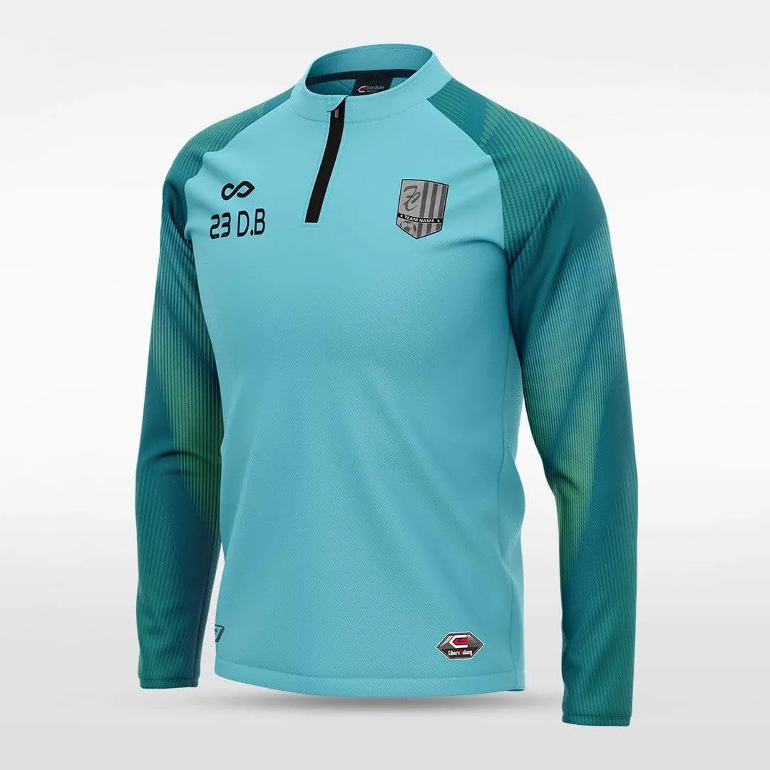 Embrace Aurora - Customized Men's 1/4 Zip Jacket