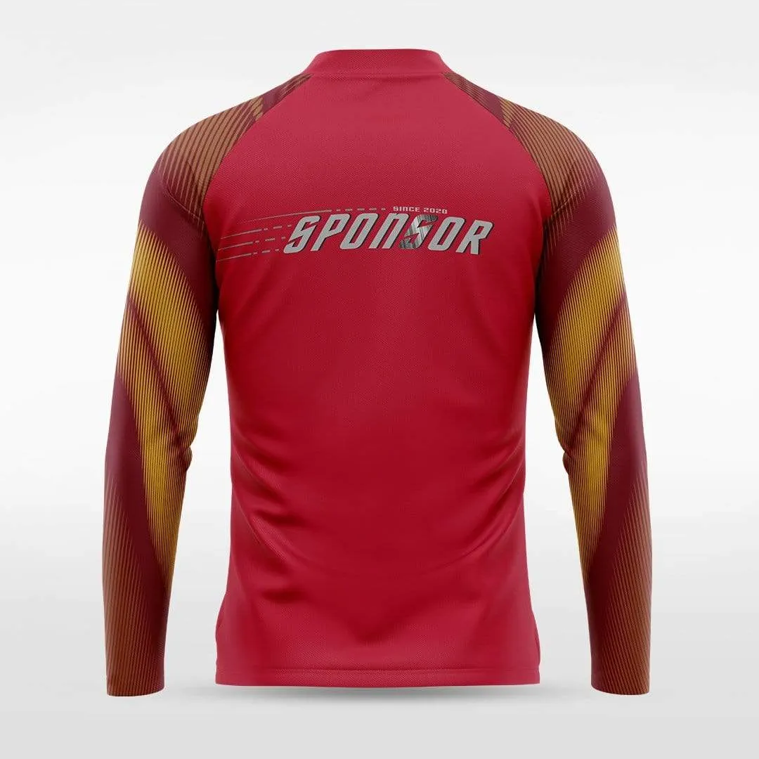 Embrace Aurora - Customized Men's 1/4 Zip Jacket
