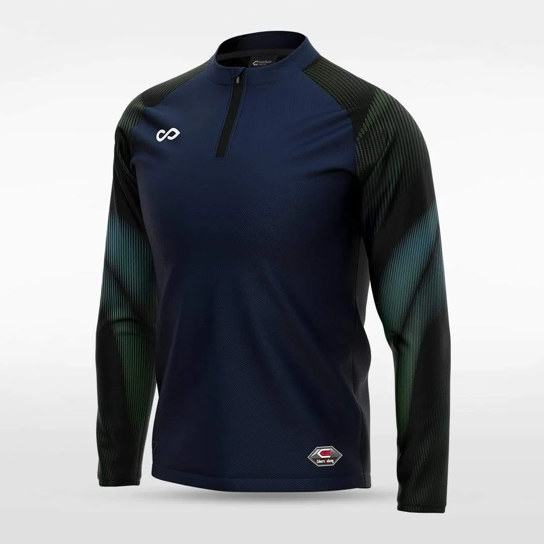 Embrace Aurora - Customized Men's 1/4 Zip Jacket