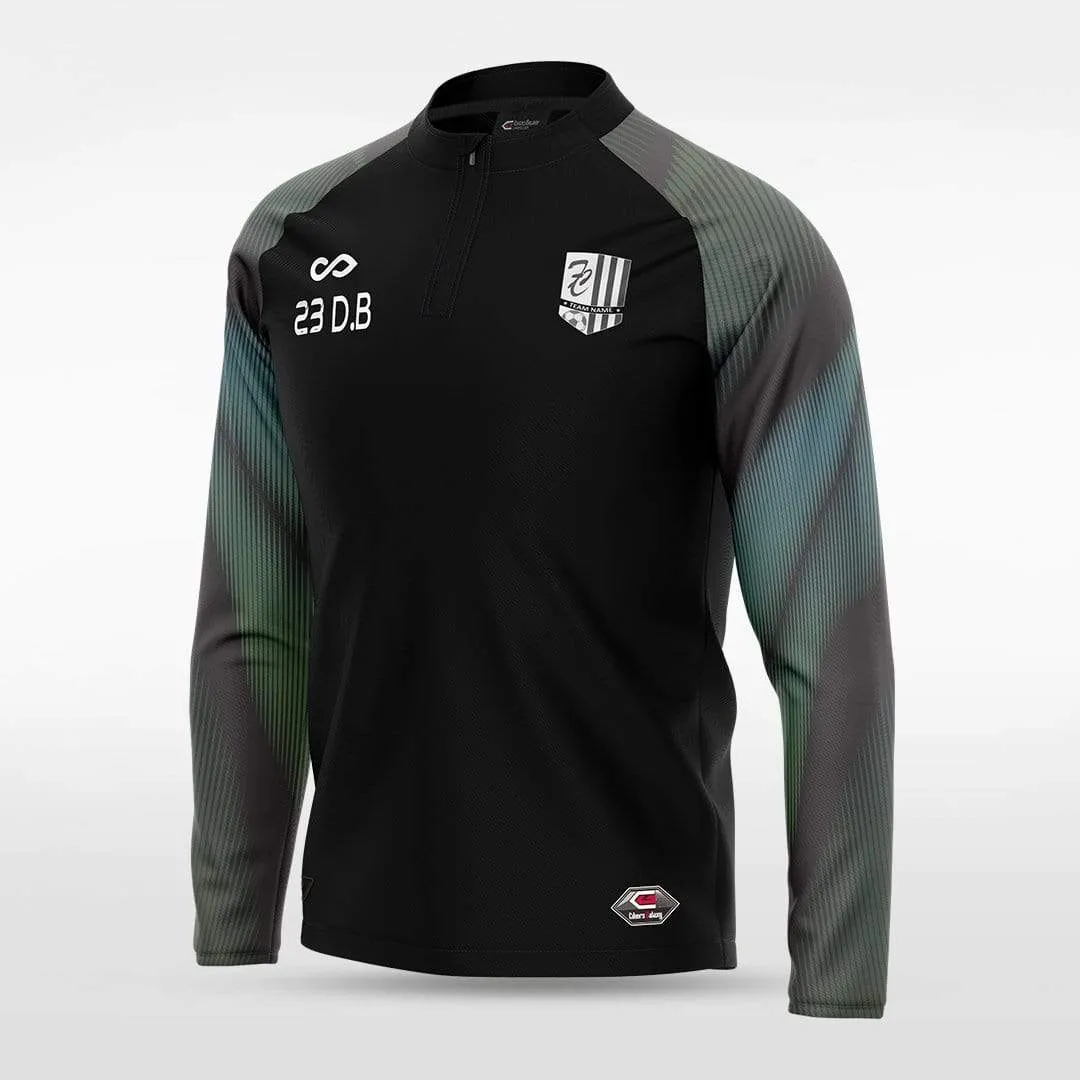 Embrace Aurora - Customized Men's 1/4 Zip Jacket