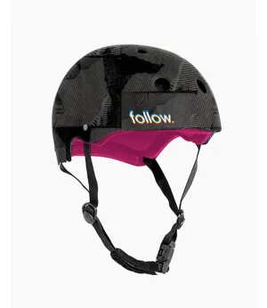 Follow Pro Graphic Wake Helmet (2025) - Order Black