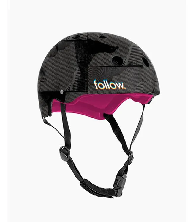 Follow Pro Graphic Wake Helmet (2025) - Order Black