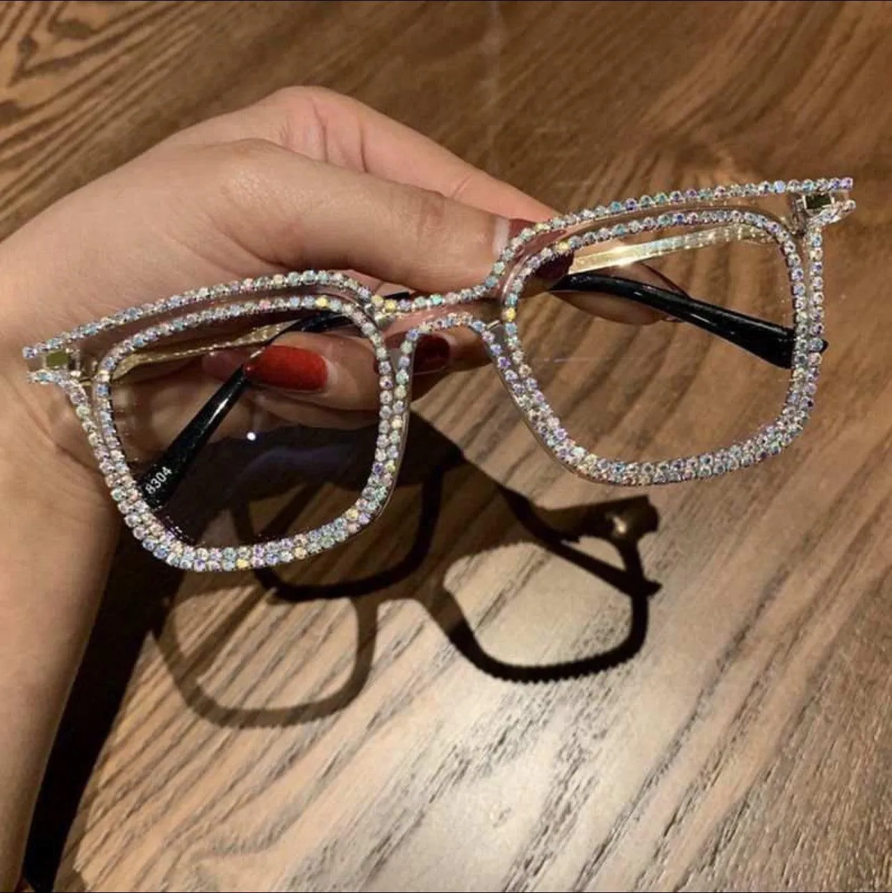 “ICY” Clear Frames