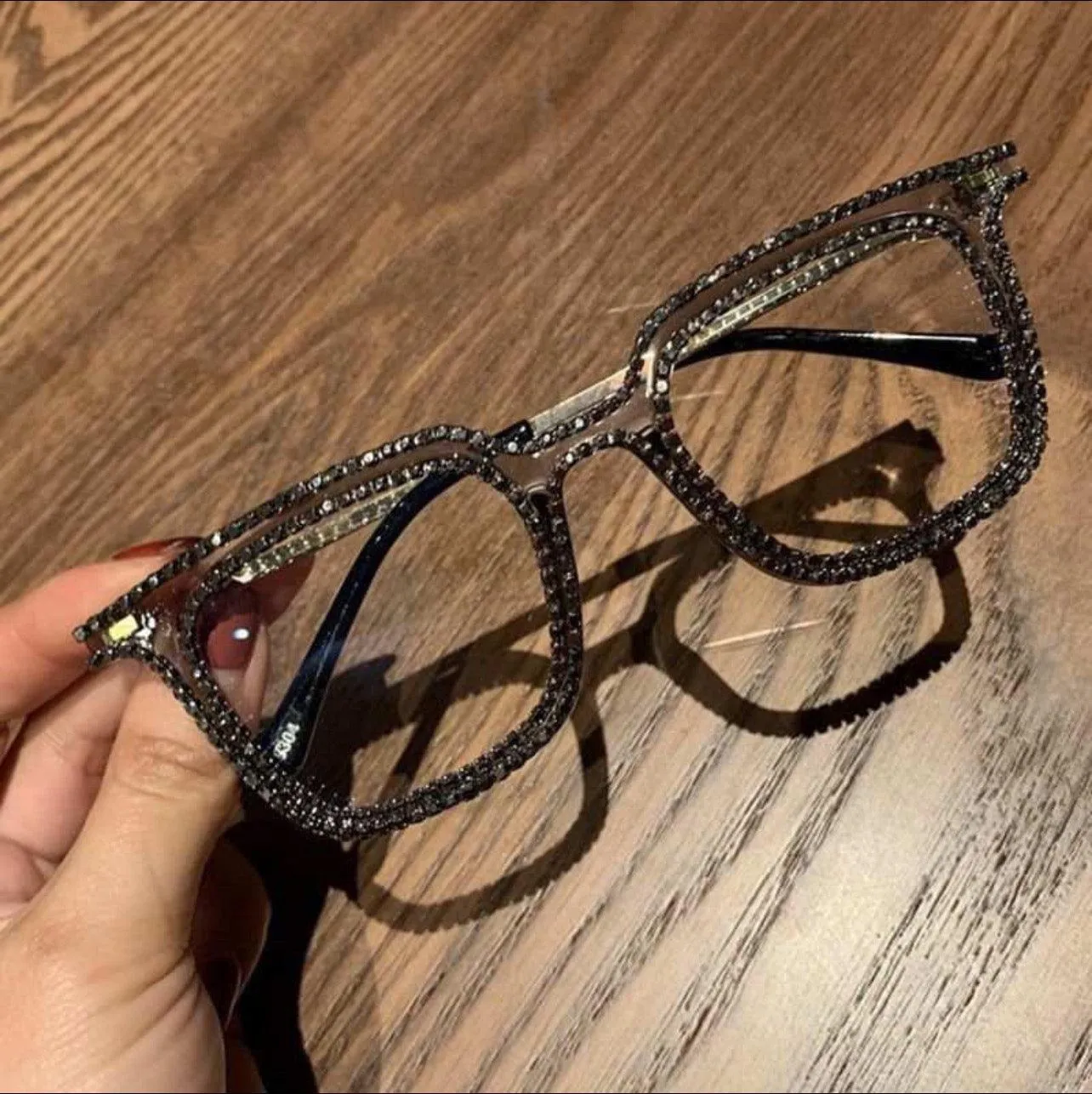 “ICY” Clear Frames