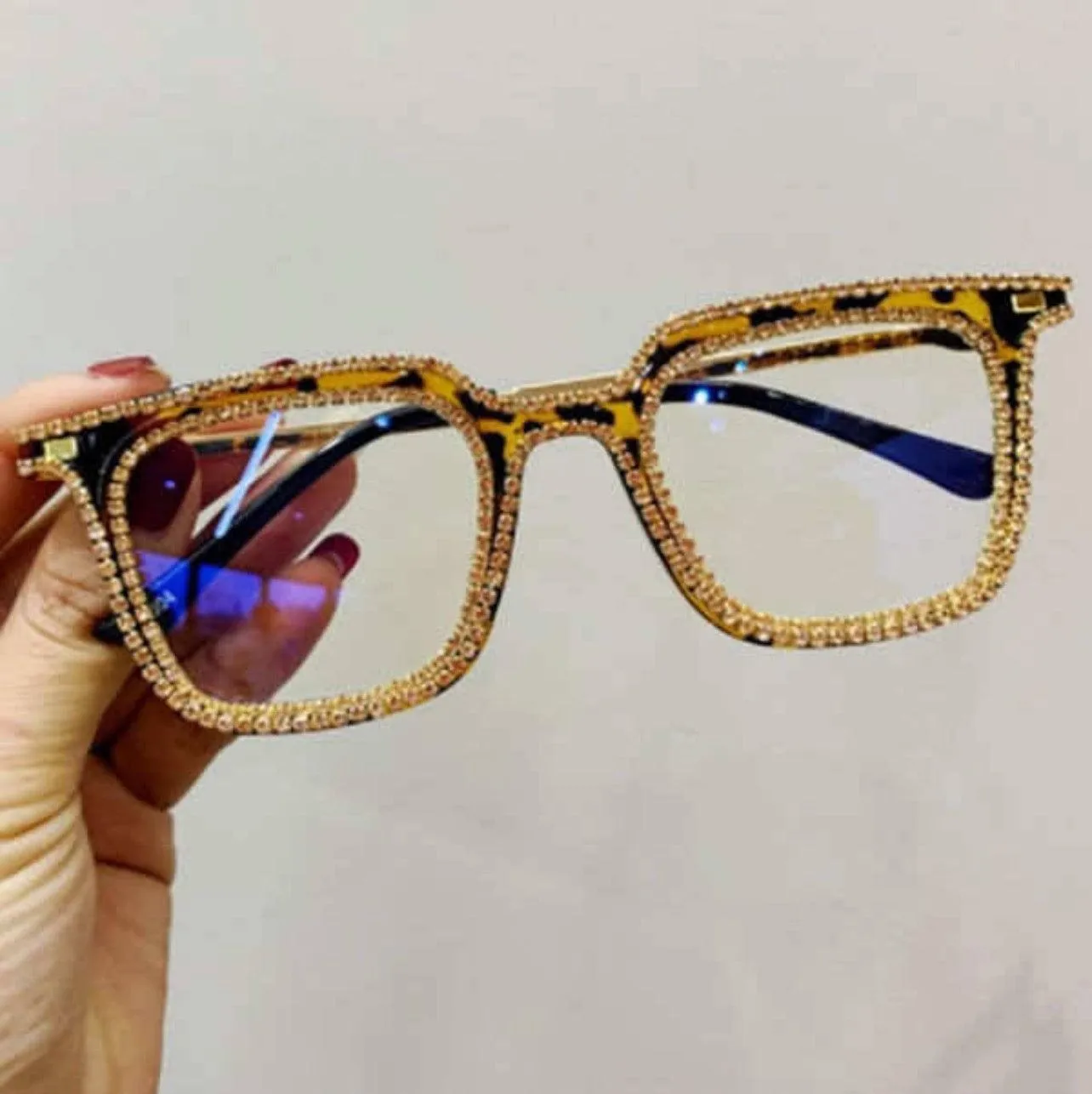 “ICY” Clear Frames