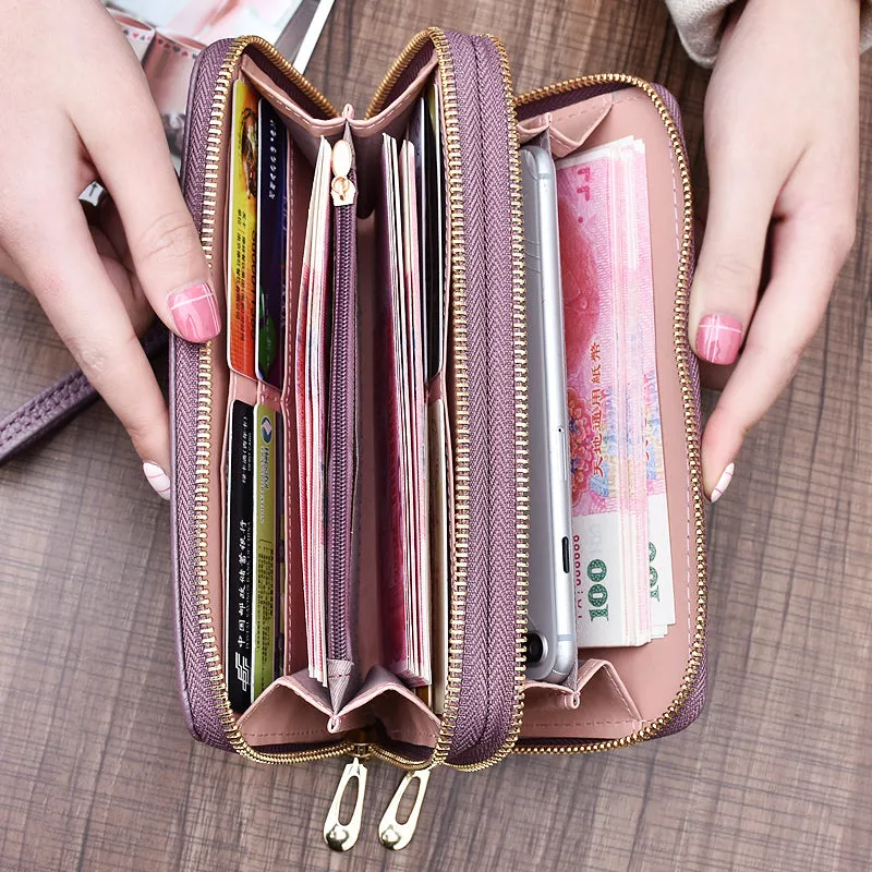 Large Capacity Phone Holder Women Wallet