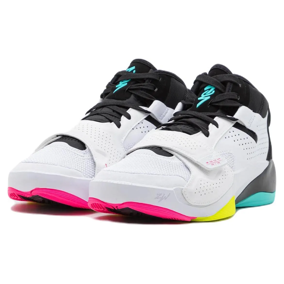 Nike Air Jordan Zion 2 sneakers, white/black