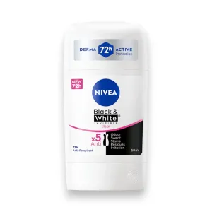 Nivea Black & White Invisible Clear 72h Anti-Perspirant Stick Deodorant 50ml