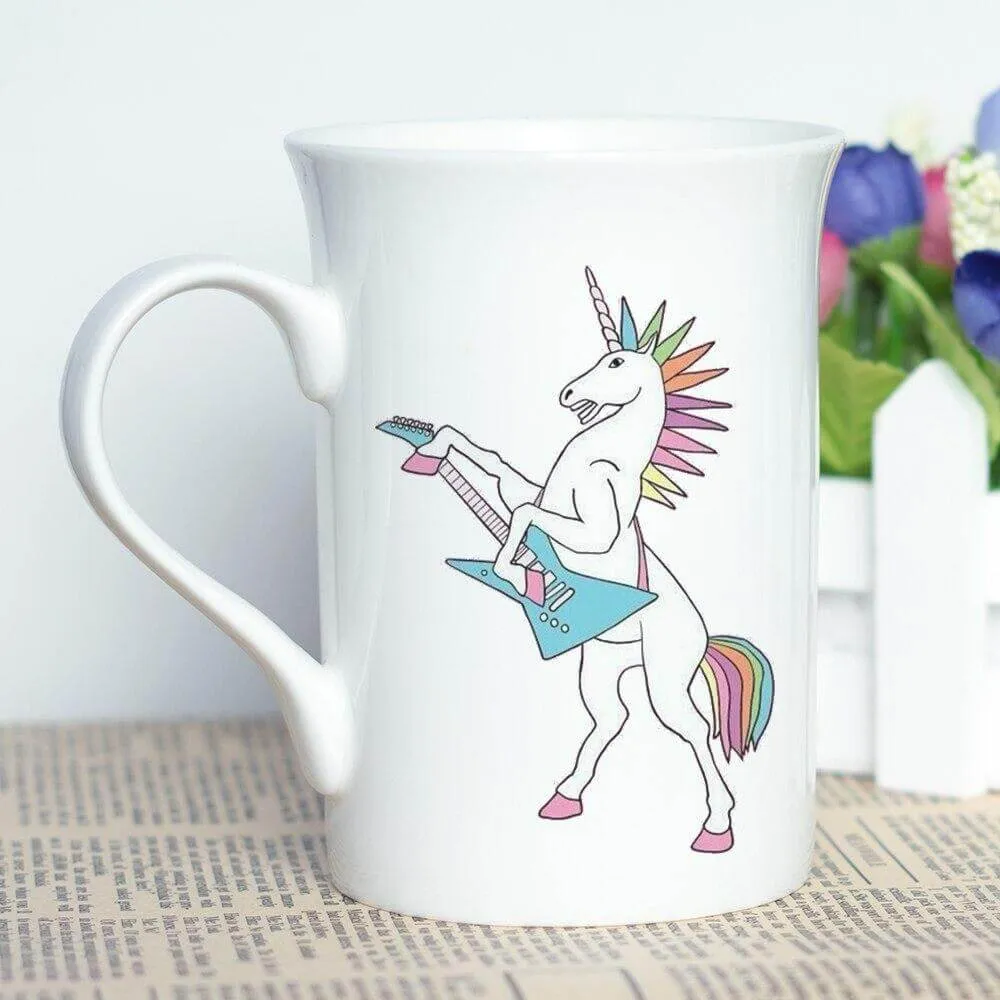 Punk Rock Unicorn Mug