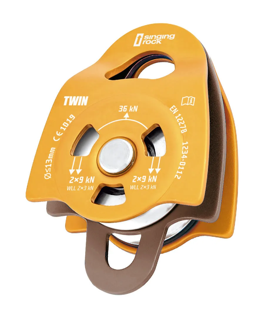 Singing Rock Twin Roll  Pulley
