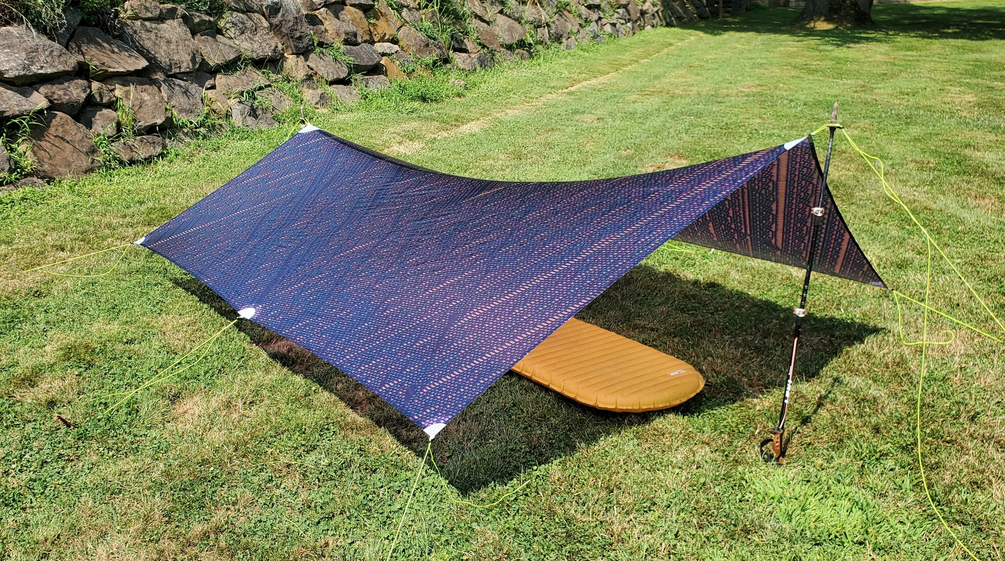 Ultralight Catenary Curve Tarp