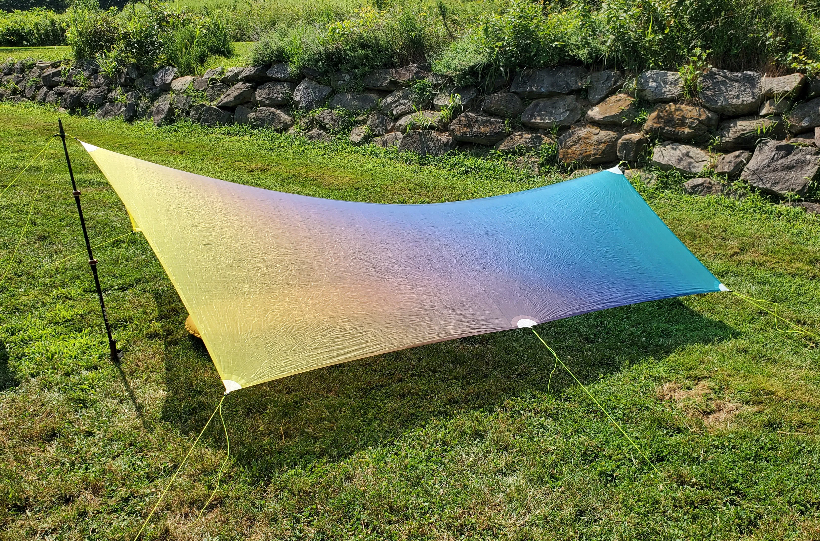 Ultralight Catenary Curve Tarp