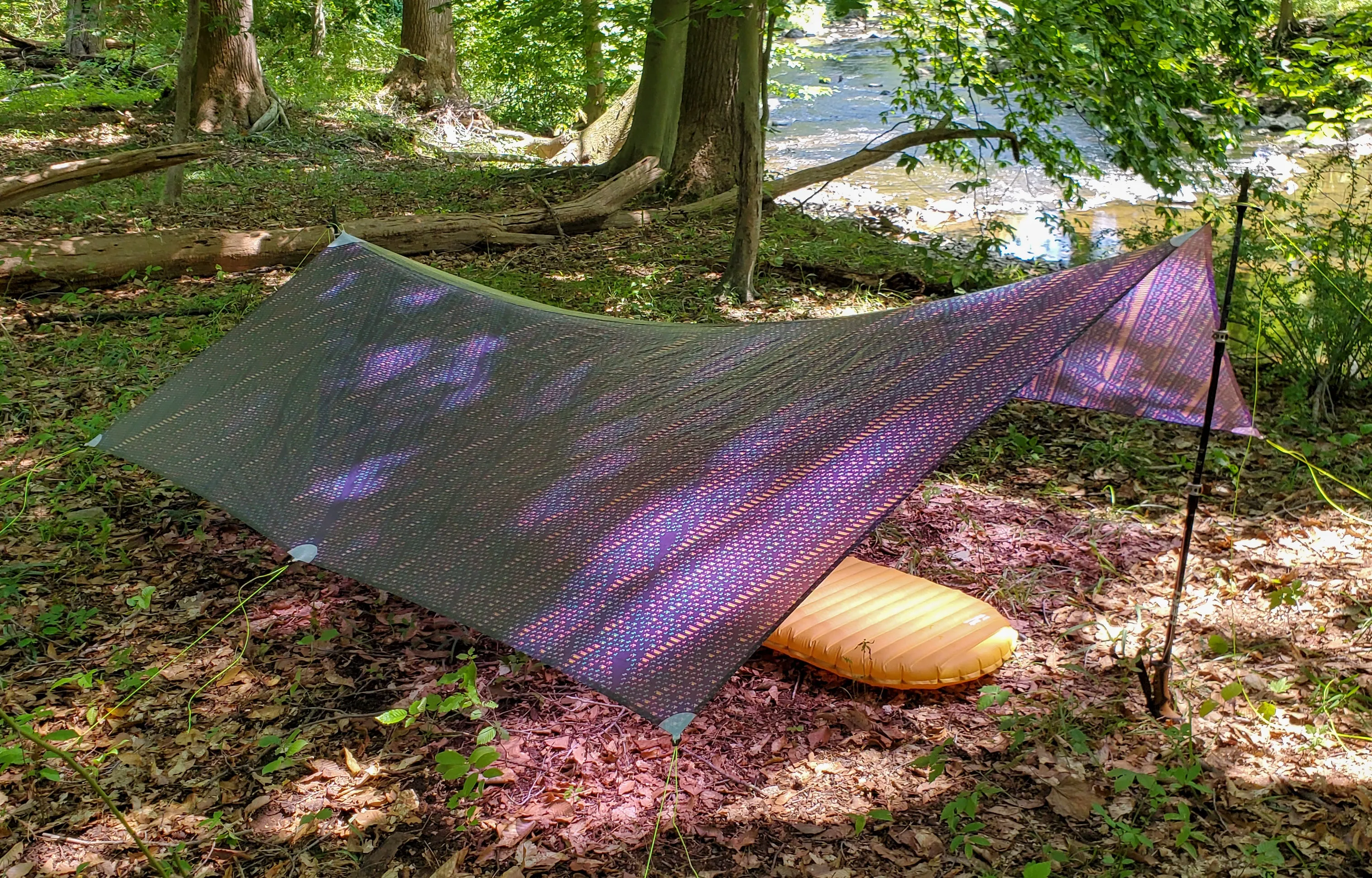 Ultralight Catenary Curve Tarp