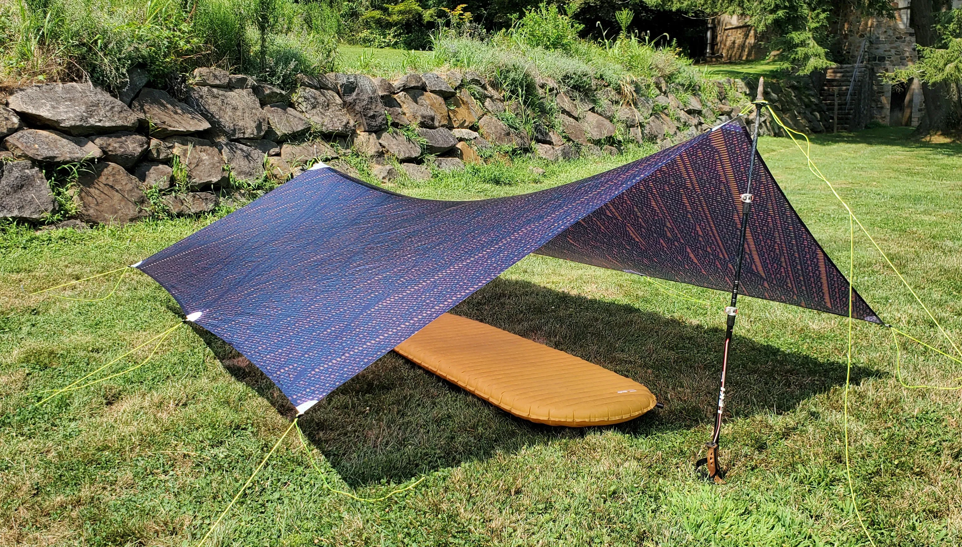 Ultralight Catenary Curve Tarp