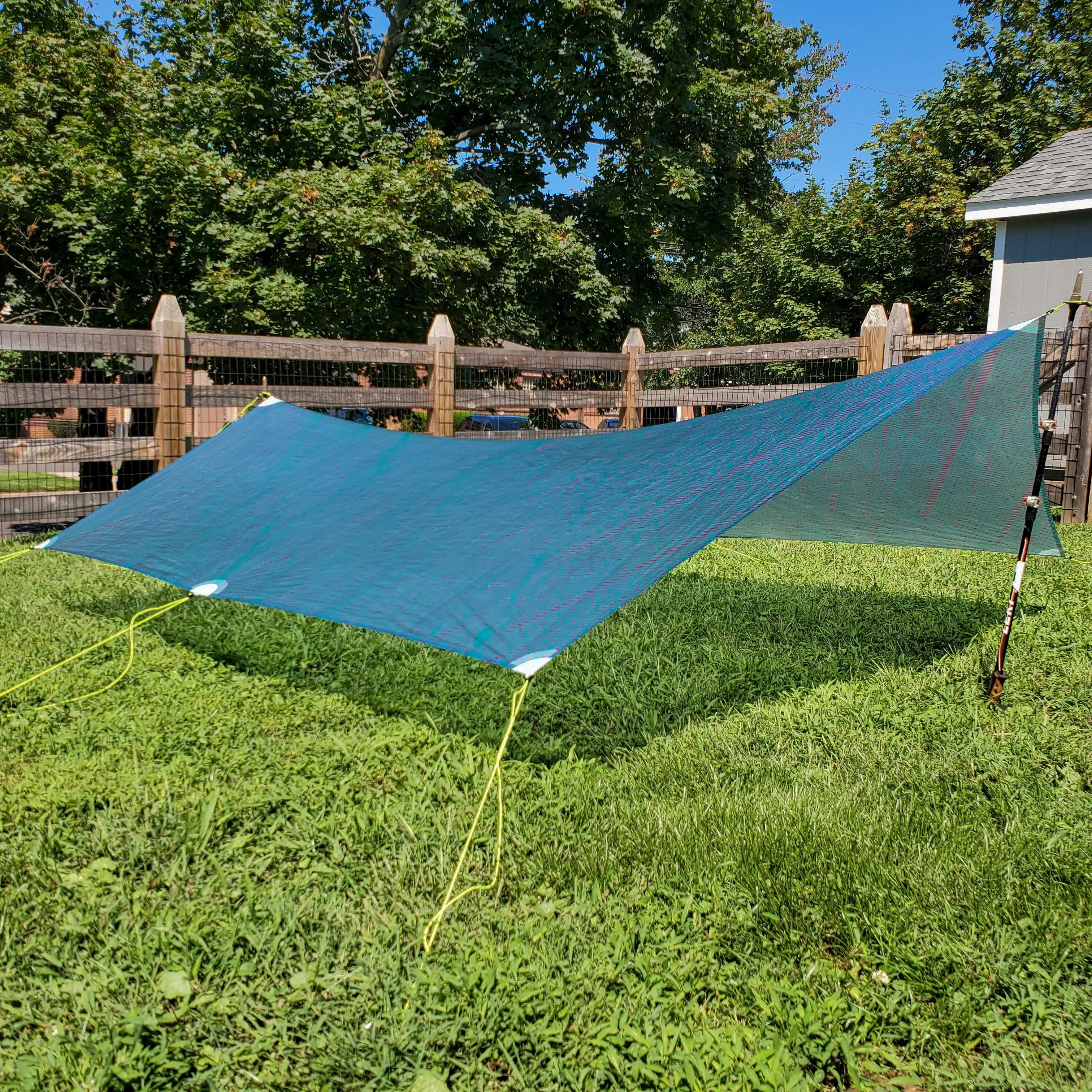 Ultralight Catenary Curve Tarp