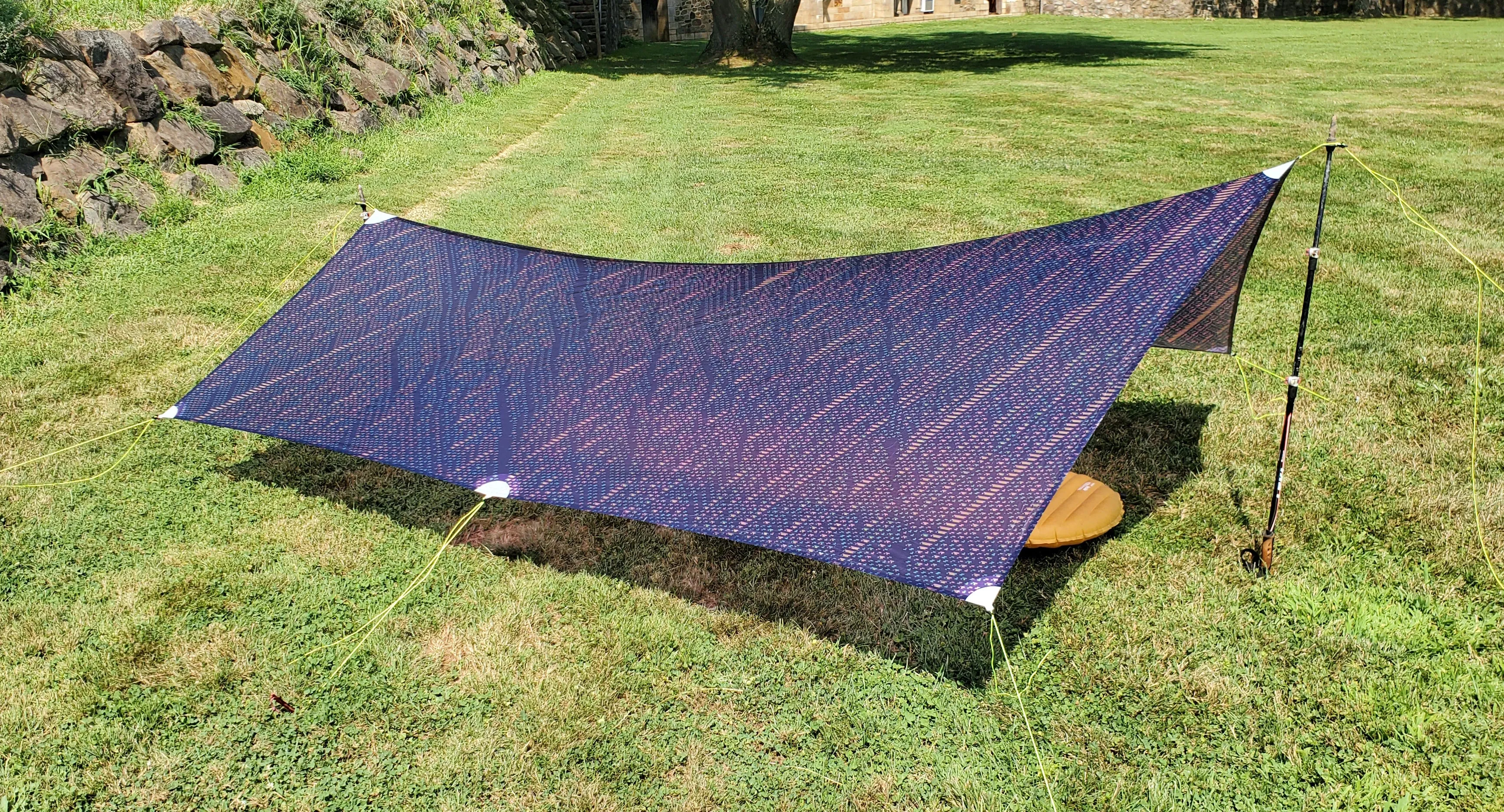 Ultralight Catenary Curve Tarp