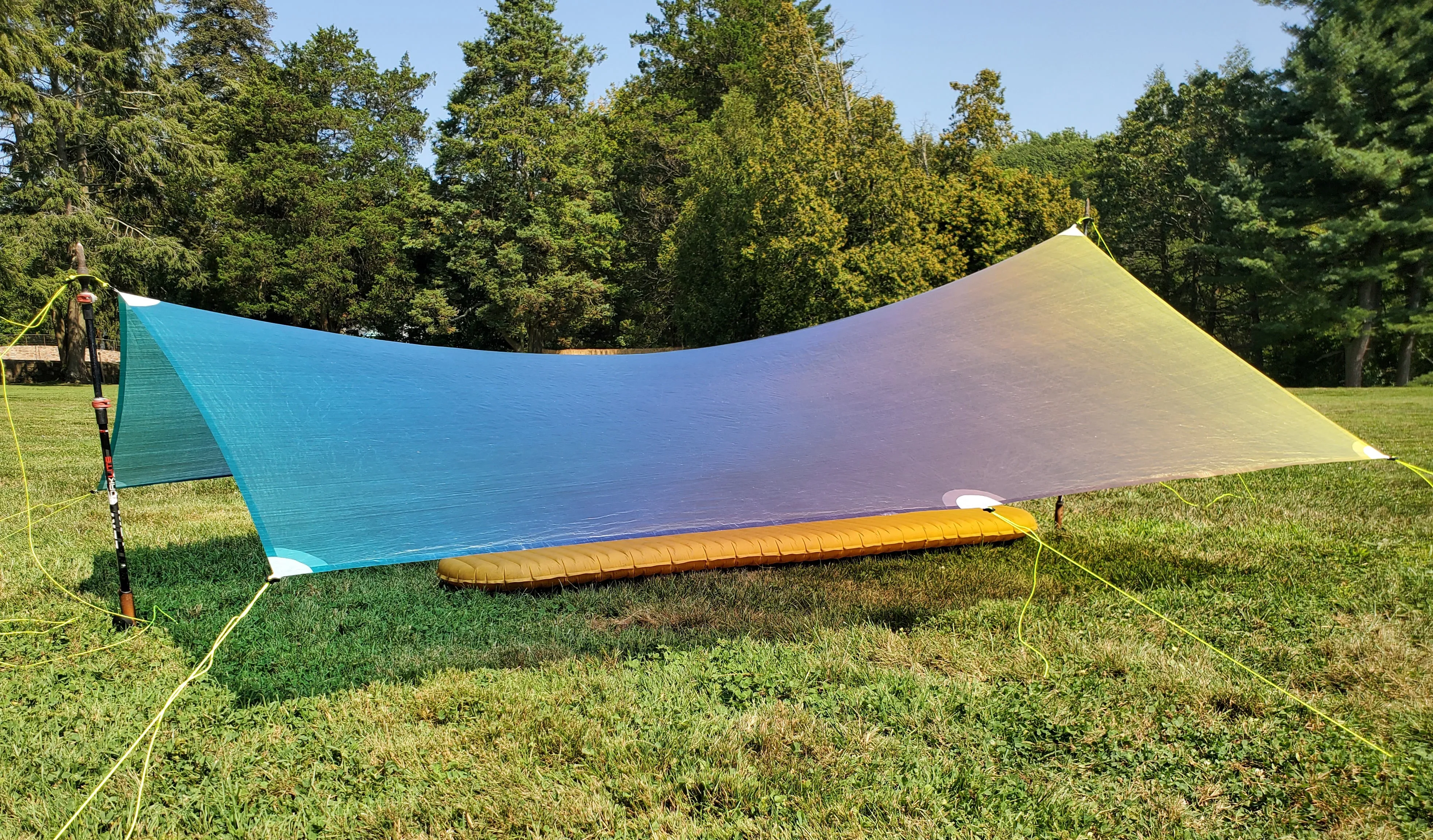 Ultralight Catenary Curve Tarp