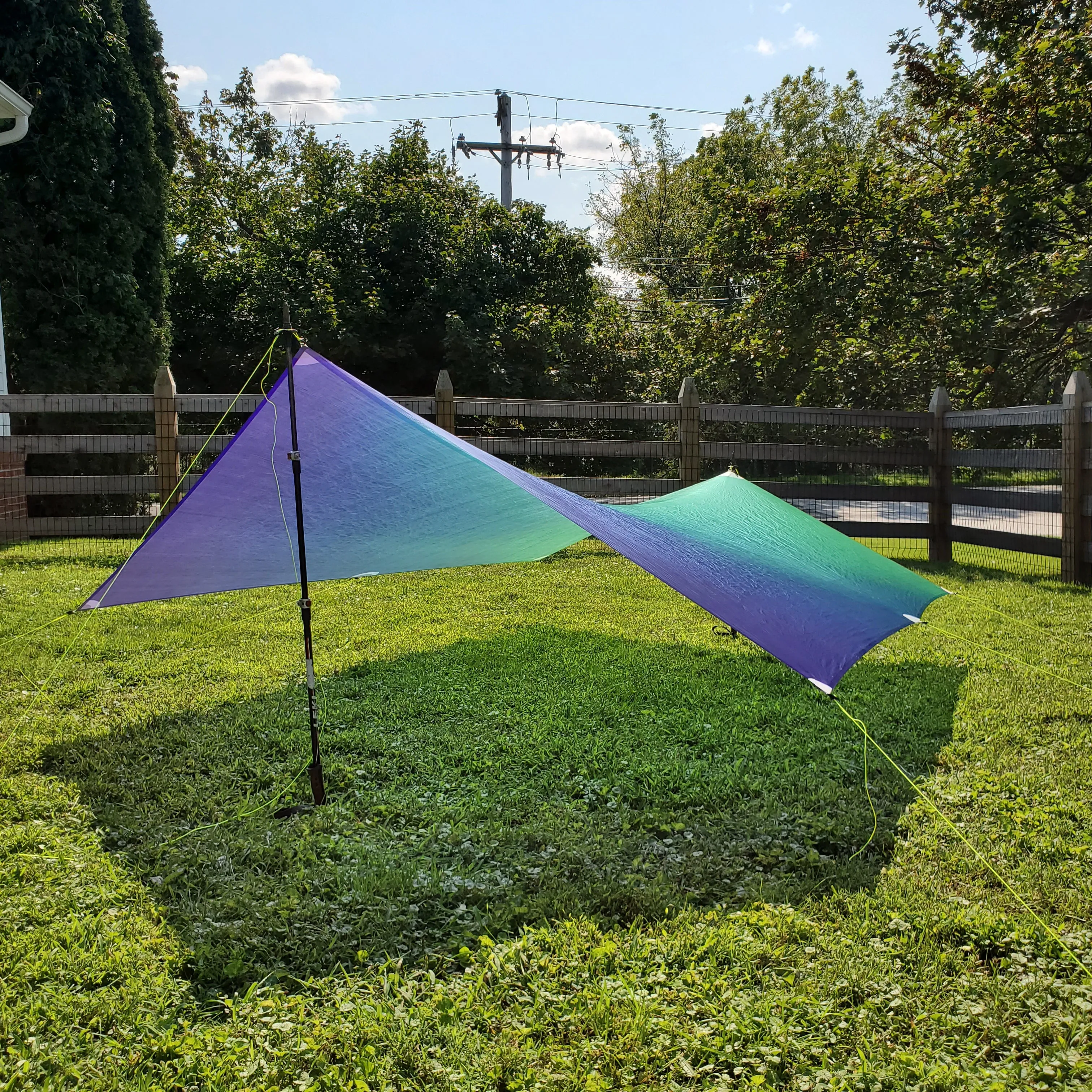 Ultralight Catenary Curve Tarp