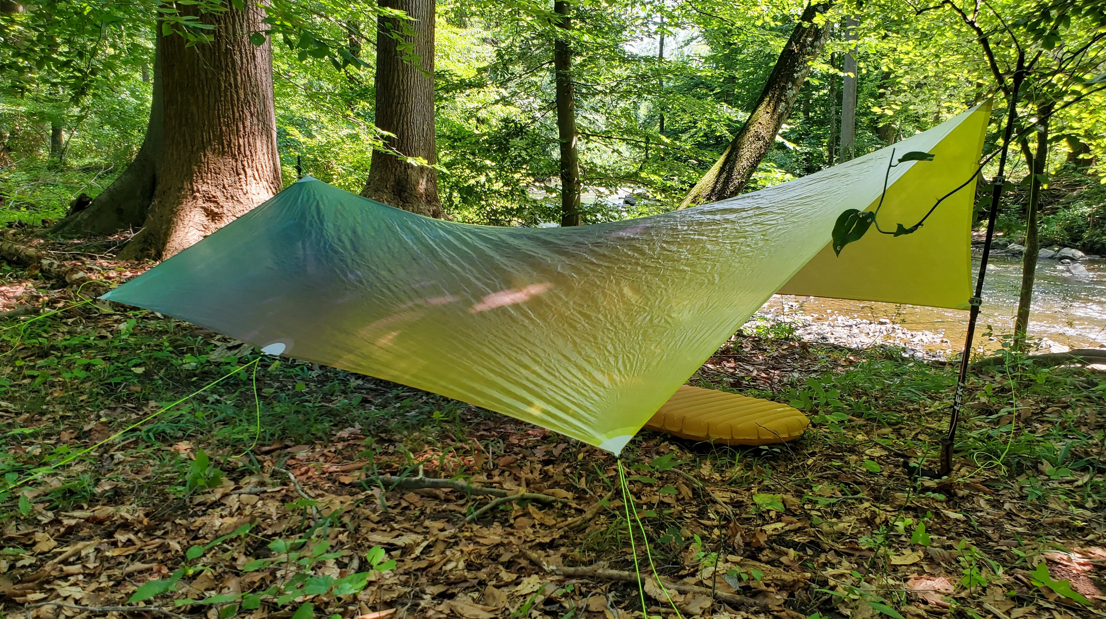 Ultralight Catenary Curve Tarp