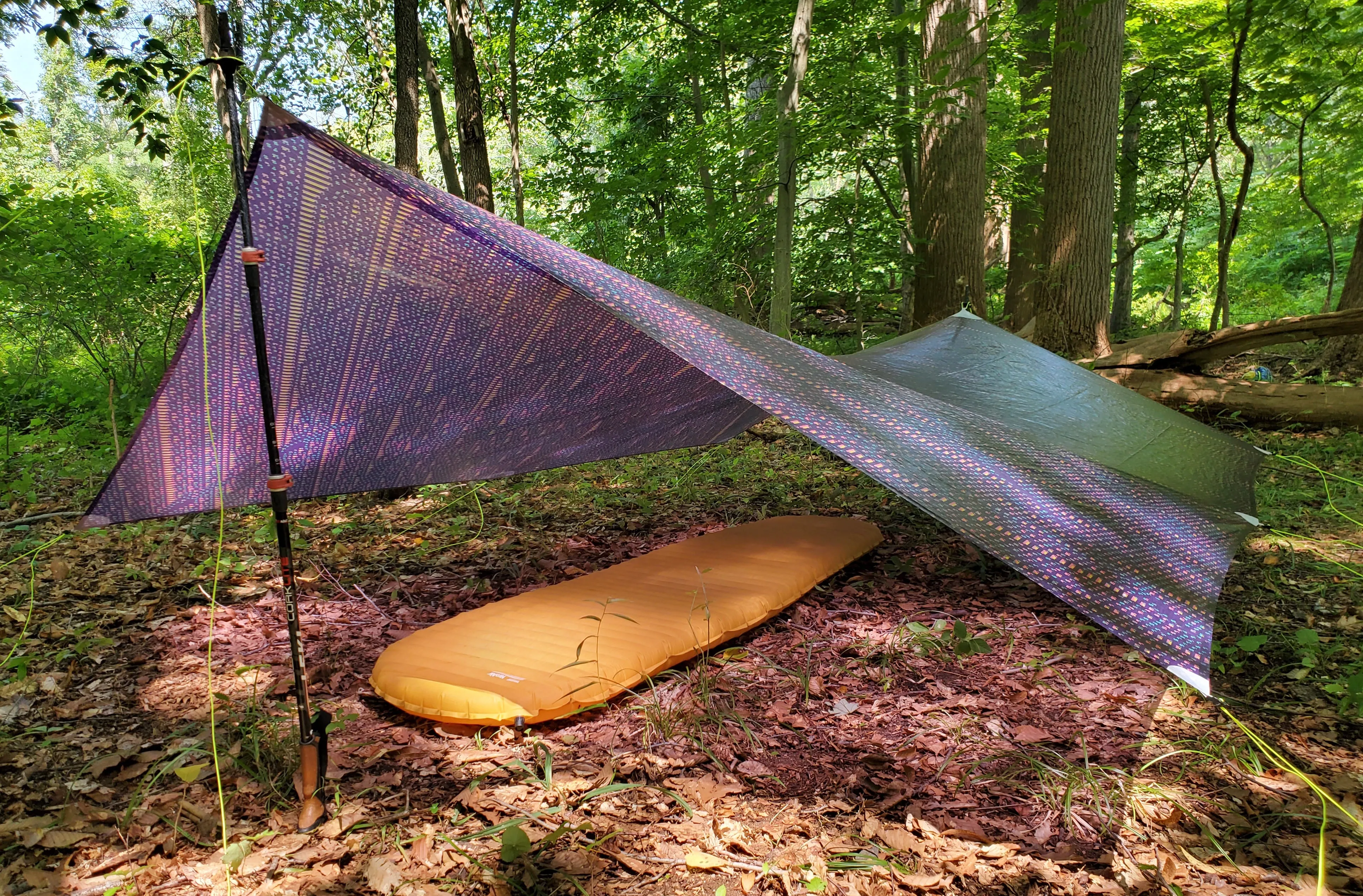 Ultralight Catenary Curve Tarp