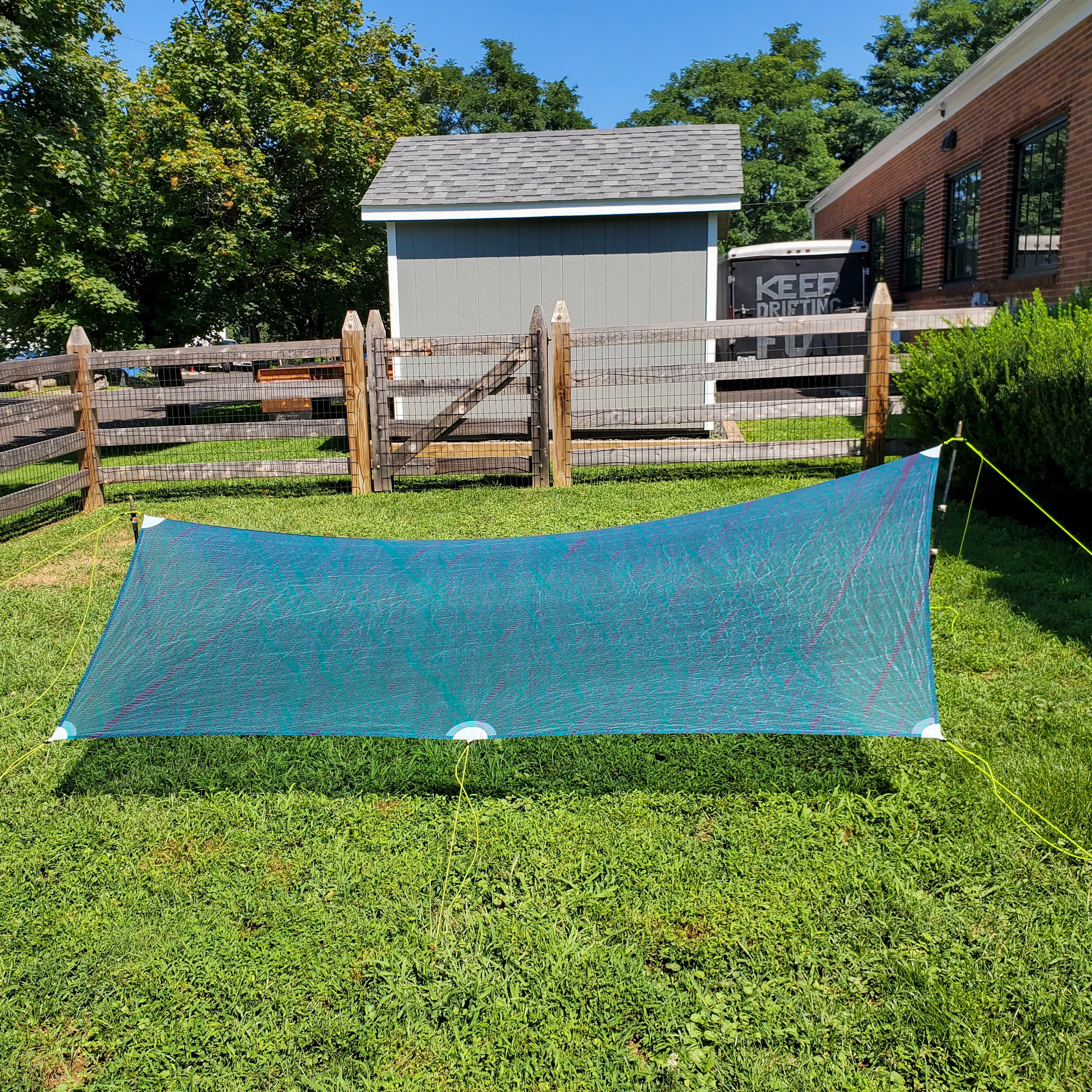 Ultralight Catenary Curve Tarp