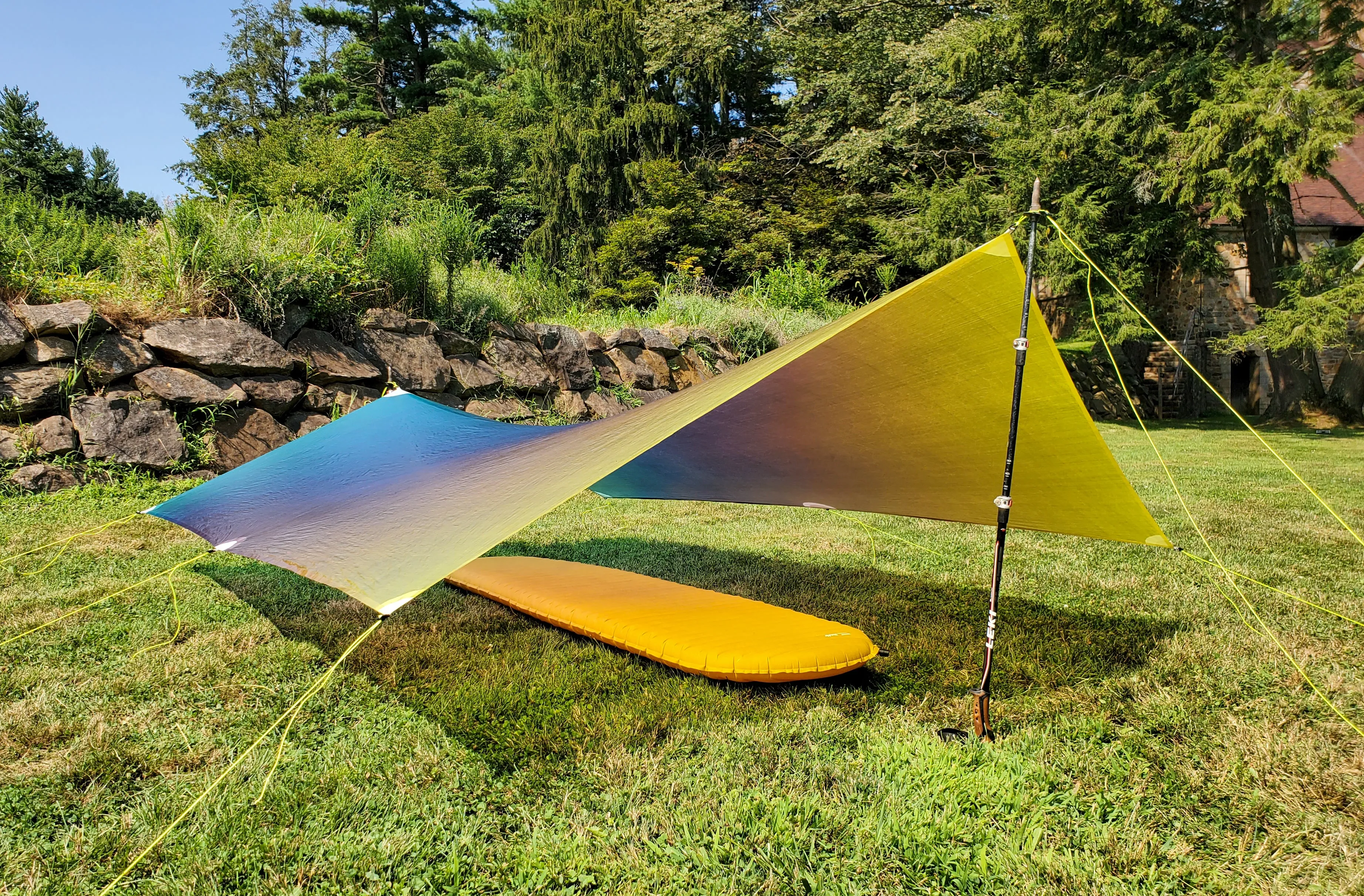 Ultralight Catenary Curve Tarp