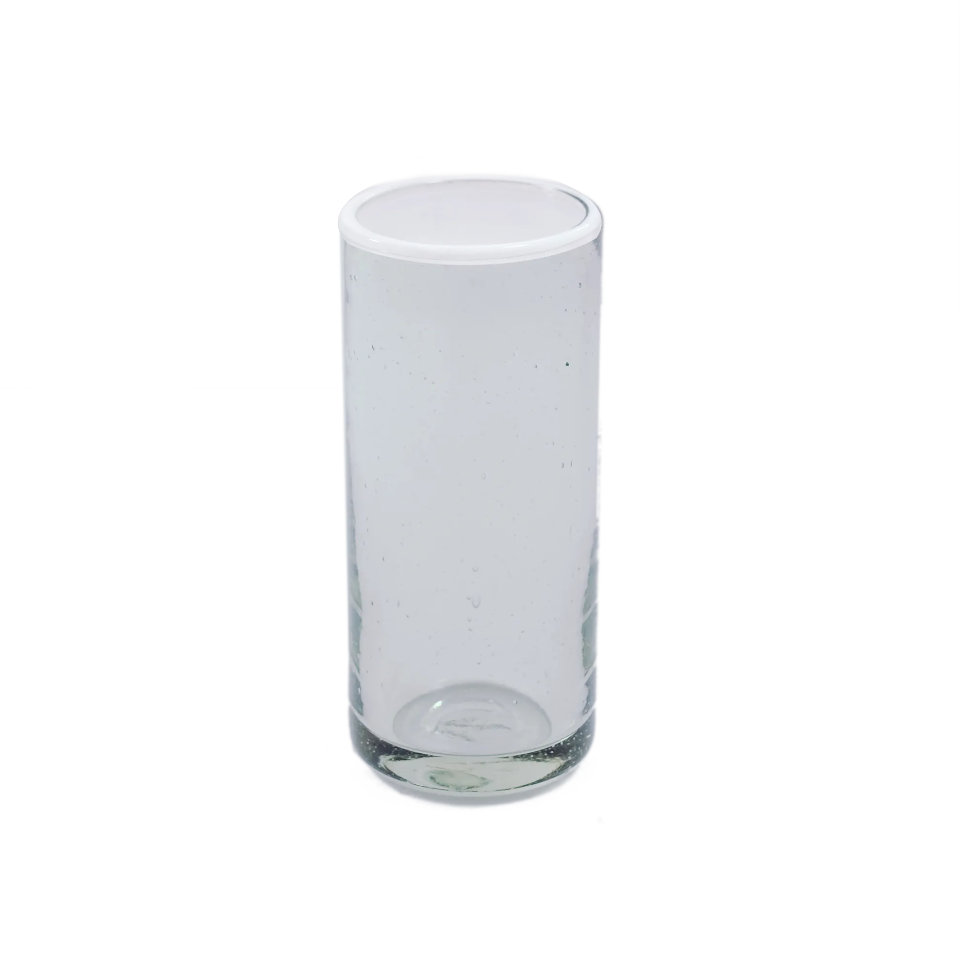White Rim Cordial Glass
